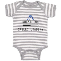 Baby Clothes Wrestling Skills Loading Sport Wrestling Baby Bodysuits Cotton