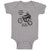 Baby Clothes Future Dirt Bike Rider like My Daddy Sports Bike Riding Cotton