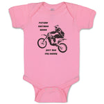 Future Dirt Bike Rider like My Daddy Sports Bike Riding