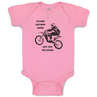 Future Dirt Bike Rider like My Daddy Sports Bike Riding