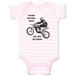 Baby Clothes Future Dirt Bike Rider like My Daddy Sports Bike Riding Cotton