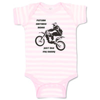 Baby Clothes Future Dirt Bike Rider like My Daddy Sports Bike Riding Cotton