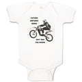 Baby Clothes Future Dirt Bike Rider like My Daddy Sports Bike Riding Cotton
