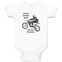 Baby Clothes Future Dirt Bike Rider like My Daddy Sports Bike Riding Cotton