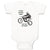 Baby Clothes Future Dirt Bike Rider like My Daddy Sports Bike Riding Cotton