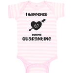 Baby Clothes It Happened During Quarantine New Born Social Distancing 2020