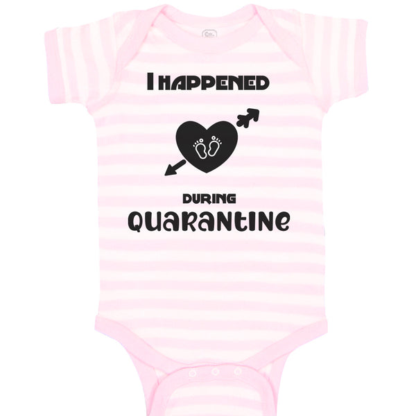 Baby Clothes It Happened During Quarantine New Born Social Distancing 2020