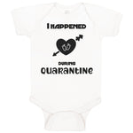 Baby Clothes It Happened During Quarantine New Born Social Distancing 2020