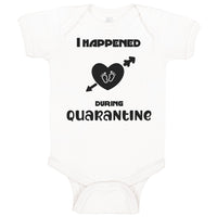 Baby Clothes It Happened During Quarantine New Born Social Distancing 2020