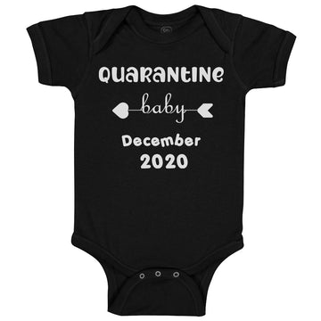 Baby Clothes Quarantine Baby December 2020 Social Distancing Baby Bodysuits