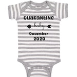 Baby Clothes Quarantine Baby December 2020 Social Distancing Baby Bodysuits