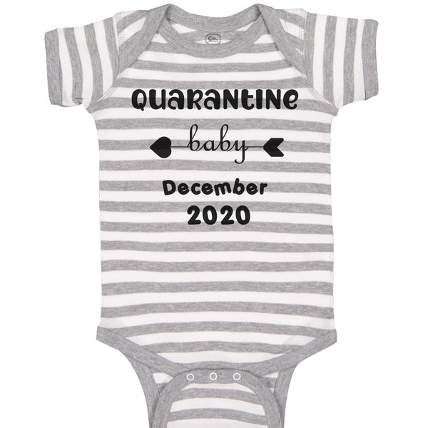 Baby Clothes Quarantine Baby December 2020 Social Distancing Baby Bodysuits