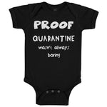 Baby Clothes Proof Quarantine Wasn'T Always Boring Newborn 2020 Baby Bodysuits