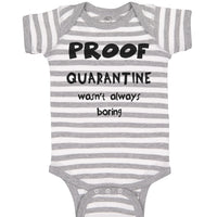 Baby Clothes Proof Quarantine Wasn'T Always Boring Newborn 2020 Baby Bodysuits