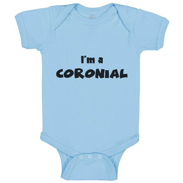 Baby Clothes I'M A Coronial Quarantine Social Distancing Newborn Baby Cotton
