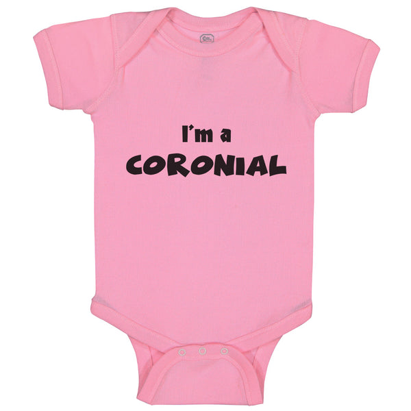 Baby Clothes I'M A Coronial Quarantine Social Distancing Newborn Baby Cotton
