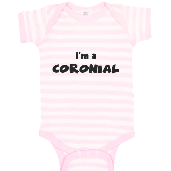 Baby Clothes I'M A Coronial Quarantine Social Distancing Newborn Baby Cotton
