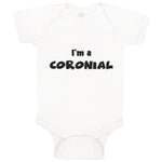 Baby Clothes I'M A Coronial Quarantine Social Distancing Newborn Baby Cotton