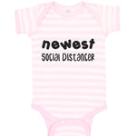 Baby Clothes Newest Social Distancer Quarantine New Baby Newborn Baby Bodysuits