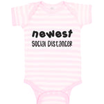 Baby Clothes Newest Social Distancer Quarantine New Baby Newborn Baby Bodysuits