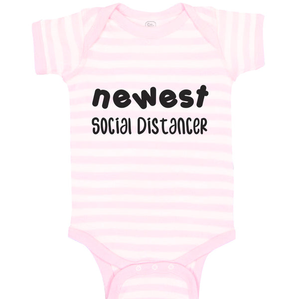 Baby Clothes Newest Social Distancer Quarantine New Baby Newborn Baby Bodysuits