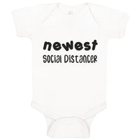 Baby Clothes Newest Social Distancer Quarantine New Baby Newborn Baby Bodysuits