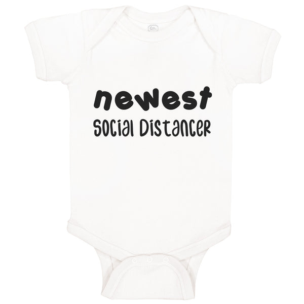 Baby Clothes Newest Social Distancer Quarantine New Baby Newborn Baby Bodysuits