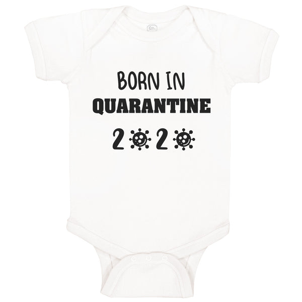 Baby Clothes Born in Quarantine Social Distancing 2020 Baby Bodysuits Cotton