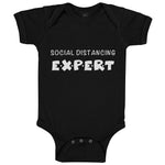 Baby Clothes Social Distancing Expert Quarantine Baby Baby Bodysuits Cotton