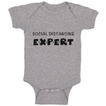 Baby Clothes Social Distancing Expert Quarantine Baby Baby Bodysuits Cotton