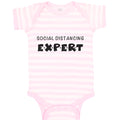 Baby Clothes Social Distancing Expert Quarantine Baby Baby Bodysuits Cotton