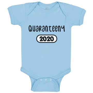 Baby Clothes Quarantine 2020 Quarantine Social Distancing Baby Bodysuits Cotton