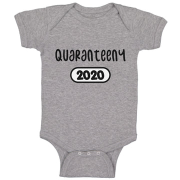Baby Clothes Quarantine 2020 Quarantine Social Distancing Baby Bodysuits Cotton