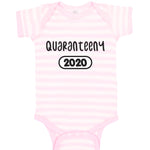 Baby Clothes Quarantine 2020 Quarantine Social Distancing Baby Bodysuits Cotton