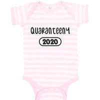 Baby Clothes Quarantine 2020 Quarantine Social Distancing Baby Bodysuits Cotton