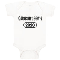 Baby Clothes Quarantine 2020 Quarantine Social Distancing Baby Bodysuits Cotton