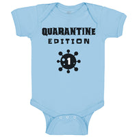 Baby Clothes Quarantine Edition First Birthday Quarantine Baby Bodysuits Cotton