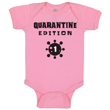 Baby Clothes Quarantine Edition First Birthday Quarantine Baby Bodysuits Cotton