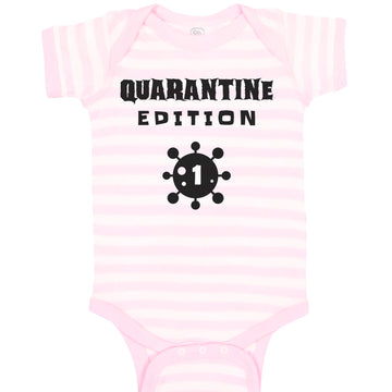 Baby Clothes Quarantine Edition First Birthday Quarantine Baby Bodysuits Cotton