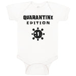 Baby Clothes Quarantine Edition First Birthday Quarantine Baby Bodysuits Cotton