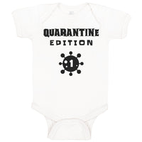 Baby Clothes Quarantine Edition First Birthday Quarantine Baby Bodysuits Cotton