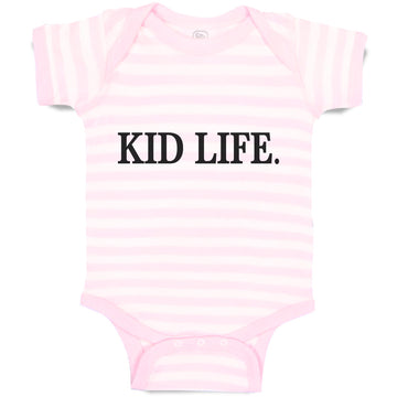 Baby Clothes Kid Life Monogram with Polkat Dot Baby Bodysuits Boy & Girl Cotton