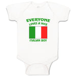 Baby Clothes Everyone Loves A Nice Italian Boy Italy Countries Baby Bodysuits