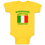 Baby Clothes Everyone Loves A Nice Italian Boy Italy Countries Baby Bodysuits