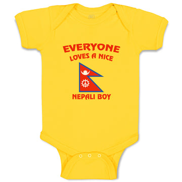 Baby Clothes Everyone Loves A Nice Nepali Boy Nepal Countries Baby Bodysuits