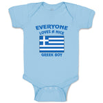 Baby Clothes Everyone Loves A Nice Greek Boy Greece Countries Baby Bodysuits