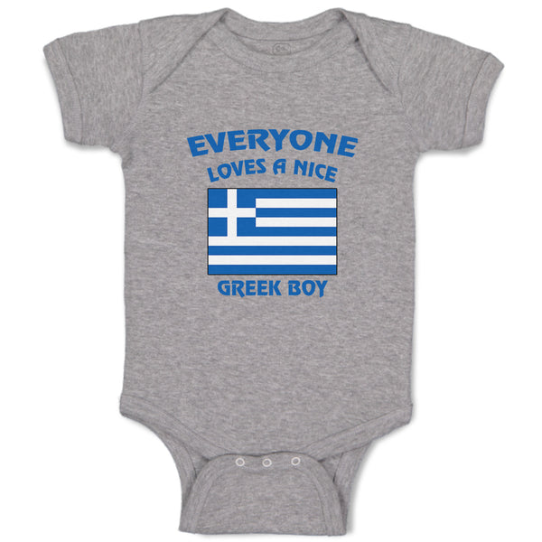 Baby Clothes Everyone Loves A Nice Greek Boy Greece Countries Baby Bodysuits