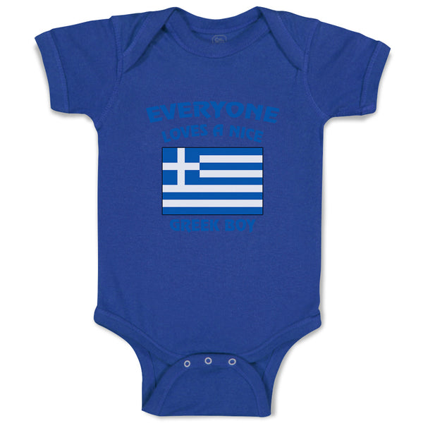 Baby Clothes Everyone Loves A Nice Greek Boy Greece Countries Baby Bodysuits