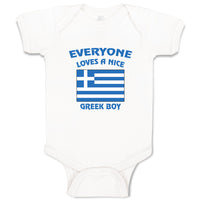 Baby Clothes Everyone Loves A Nice Greek Boy Greece Countries Baby Bodysuits