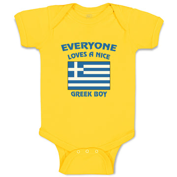 Baby Clothes Everyone Loves A Nice Greek Boy Greece Countries Baby Bodysuits